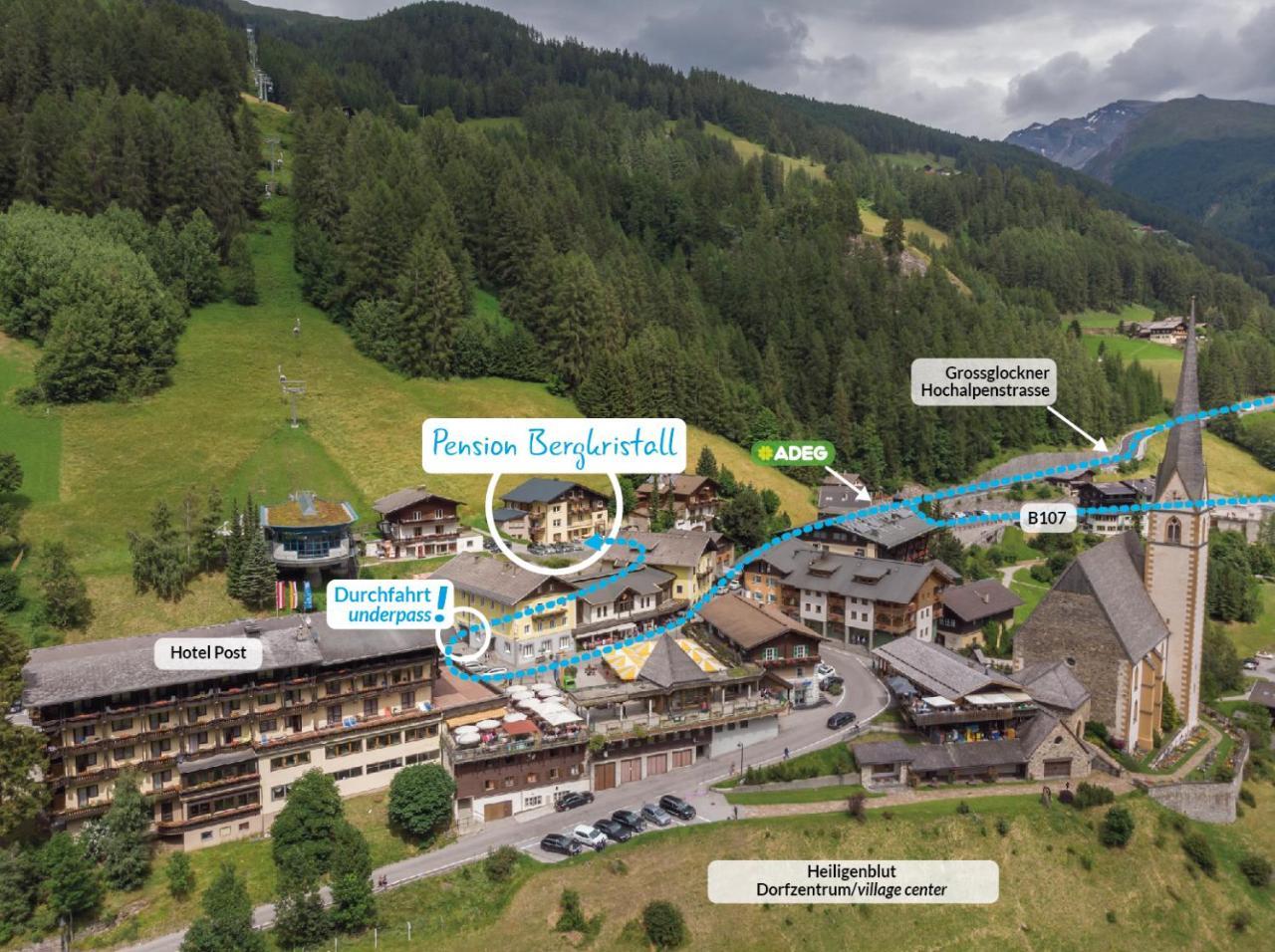 Pension Bergkristall Heiligenblut Exterior photo